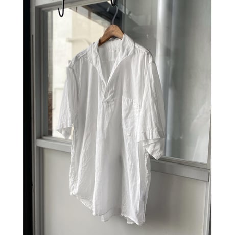 COMOLI   ベタシャン  スキッパー半袖シャツ