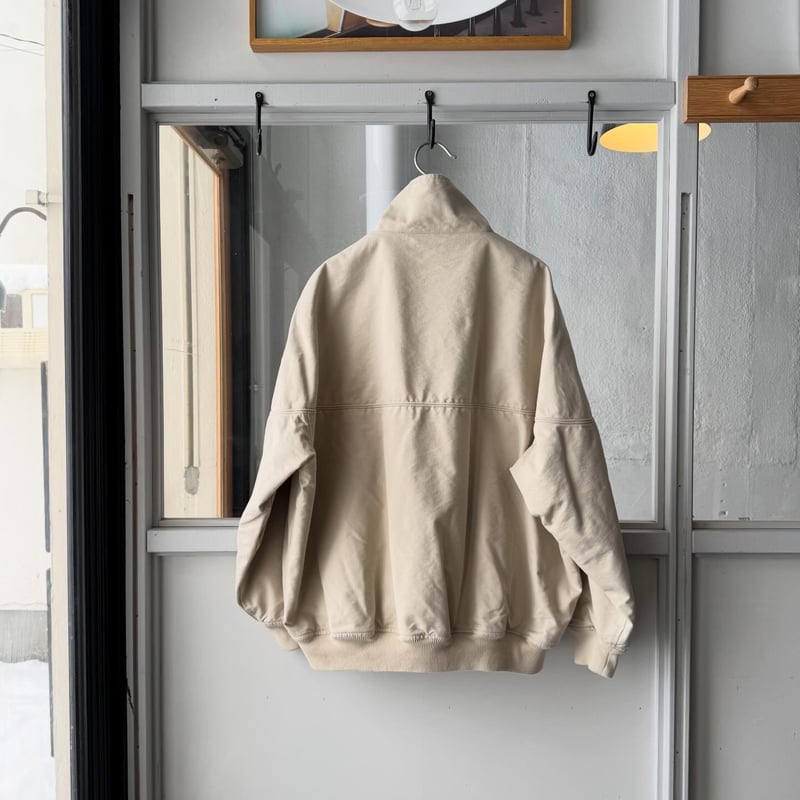 COMOLI ポストワークツイル キャップショルダーブルゾン | Less