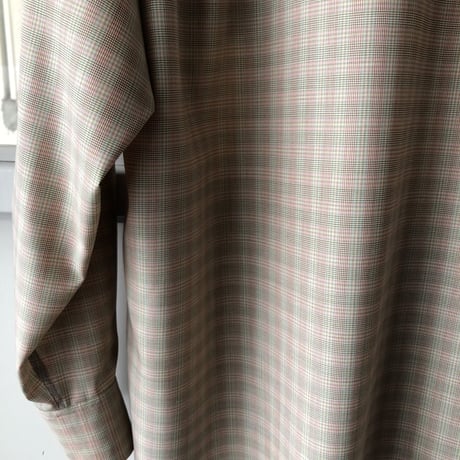 AURALEE  SUPER LIGHT WOOL CHECK SHIRTS A20SS01LC (mens)