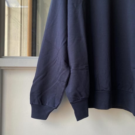 AURALEE  　ELASTIC HIGH GAUGE SWEAT P/O