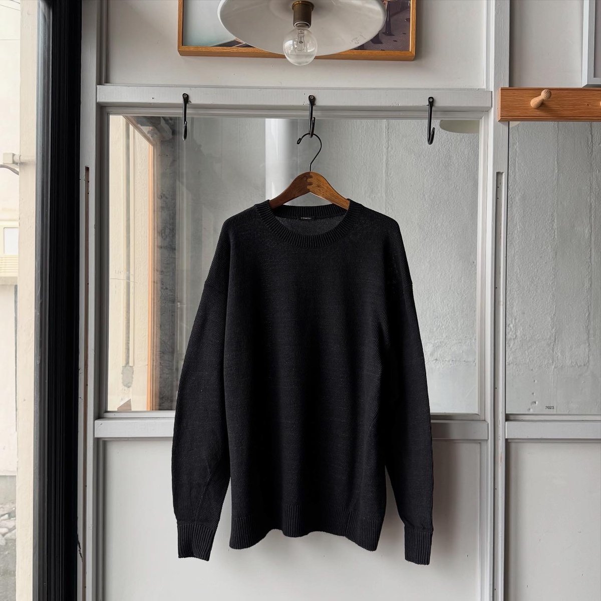 専用☺︎ COMOLI コモリ　アイボリー ニット COMOLI 7G クルーネックニット | 大阪心斎橋のメンズ洋服の