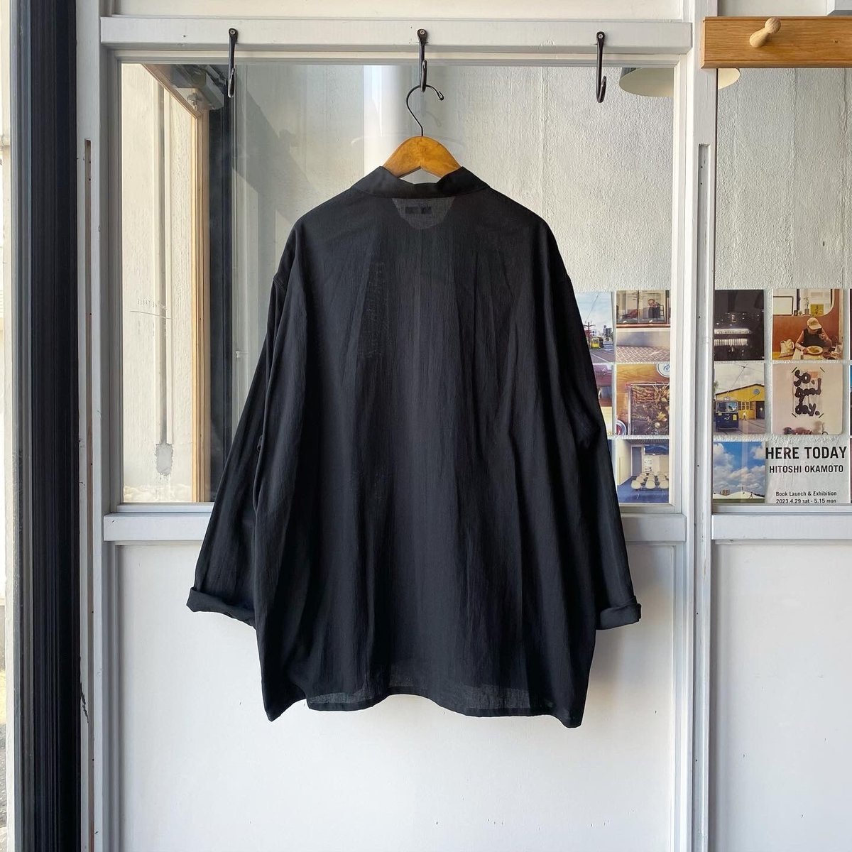 COMOLI 空紡オックス シャツジャケット | Less Higashikawa COMOLI 空紡オックス シャツジャケット | Less Higashikawa