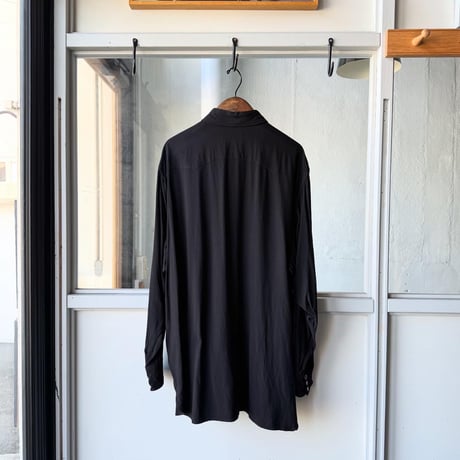 COMOLI　レーヨン ウエスタンシャツ