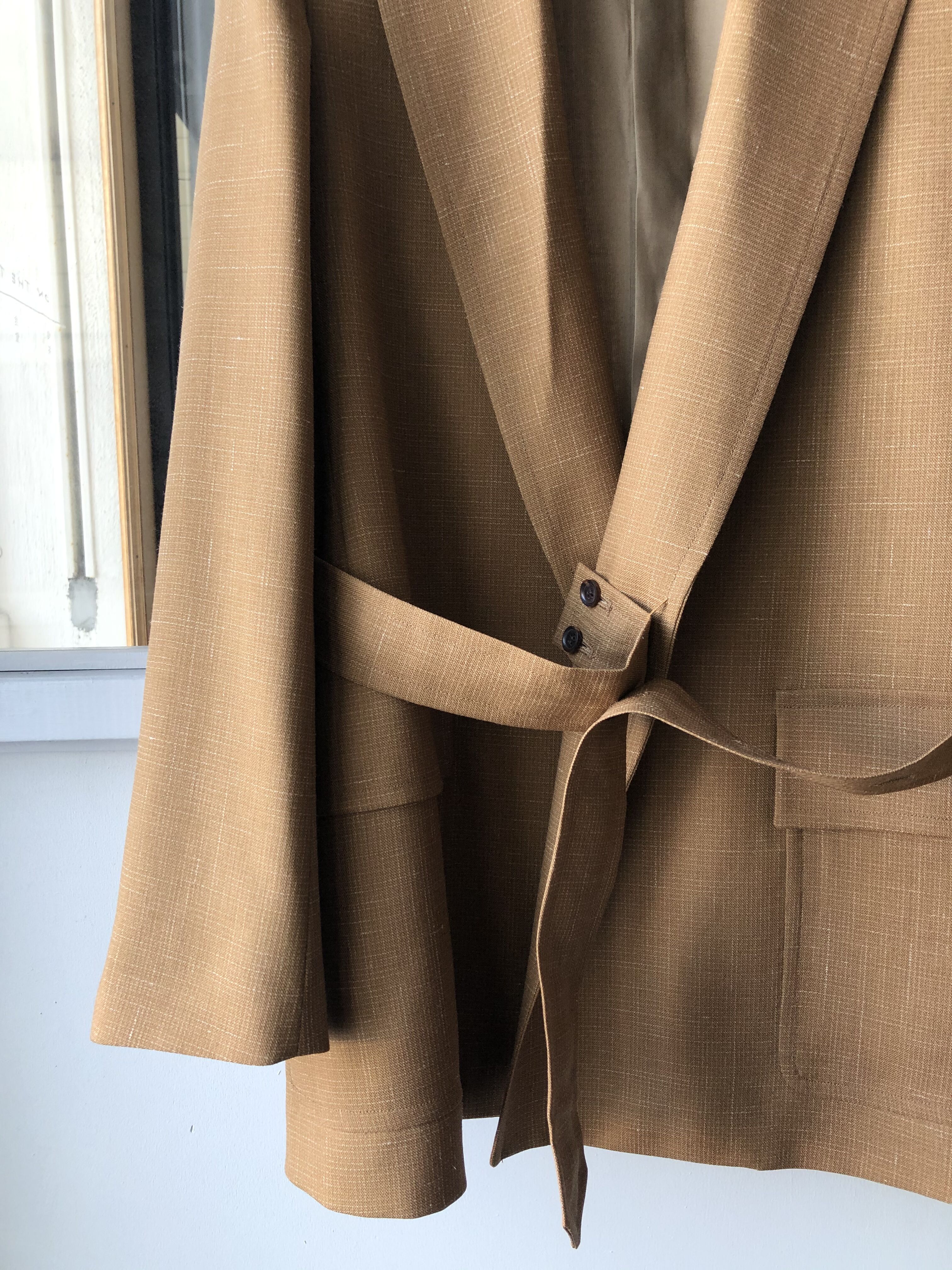 AURALEE CUPRA LINEN CLOTH JACKET A20SJ04CL (wo