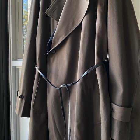 stein     DOUBLE LAPELED DOUBLE BREASTED COAT  - ST.402