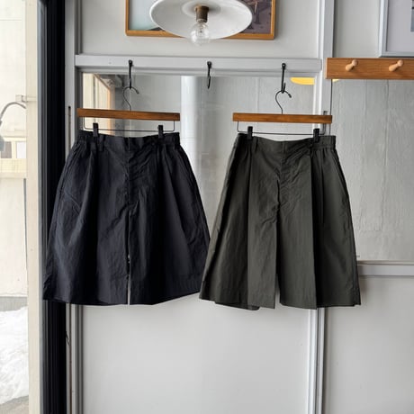 ssstein　  WINDBREAKER WIDE EASY SHORT TROUSERS