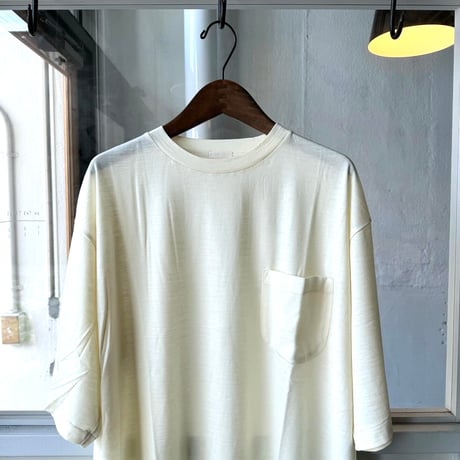 COMOLI　サマーウール 半袖Tシャツ