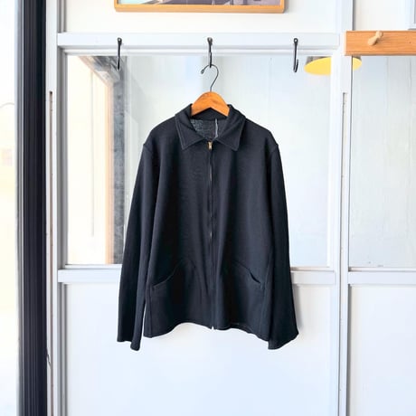 COMOLI　ウール和紙 ジップショートジャケット