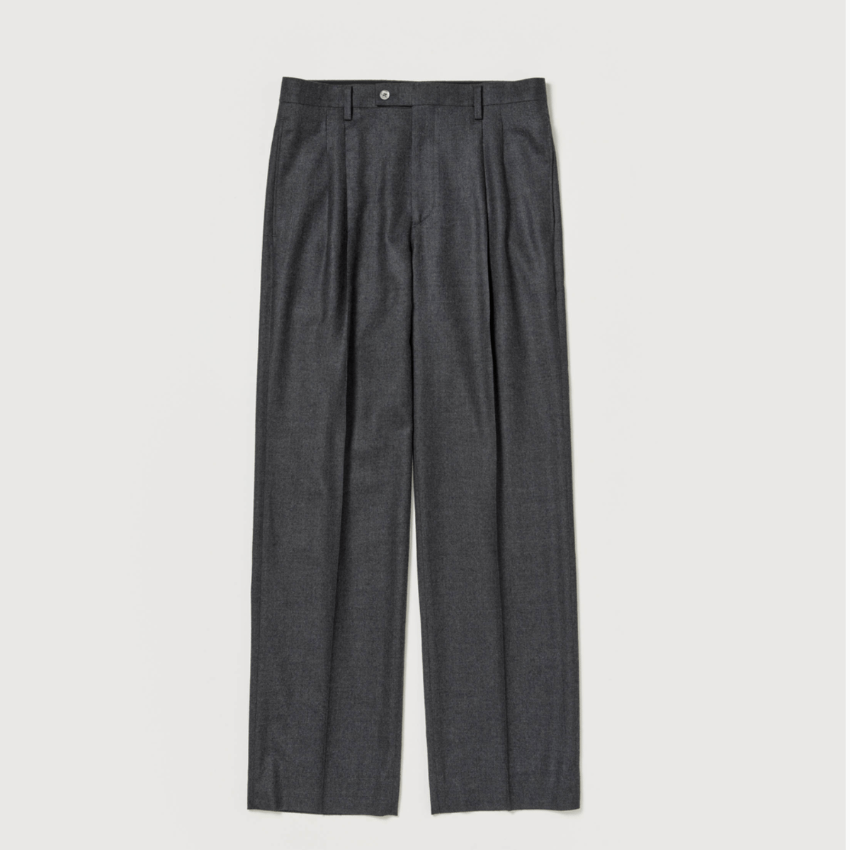 auralee オーラリー super140s woolgabardine AURALEE: Taupe Light Wool Max Gabardine Two-Tuck Trousers