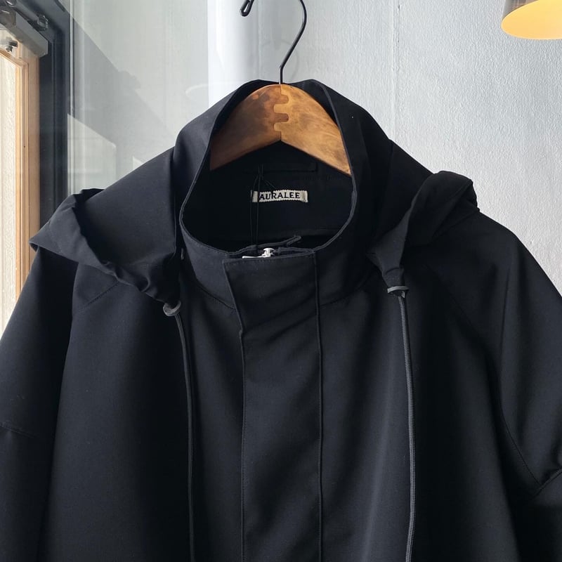 AURALEE WOOL MAX CANVAS HOODED BLOUSON | Less AURALEE WOOL MAX CANVAS HOODED BLOUSON | Less