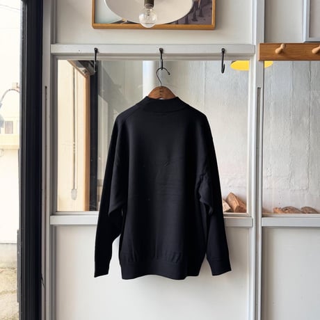 COMOLI　ウール モックネックニット