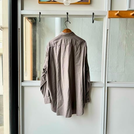 COMOLI　ヨリ杢 ワークシャツ