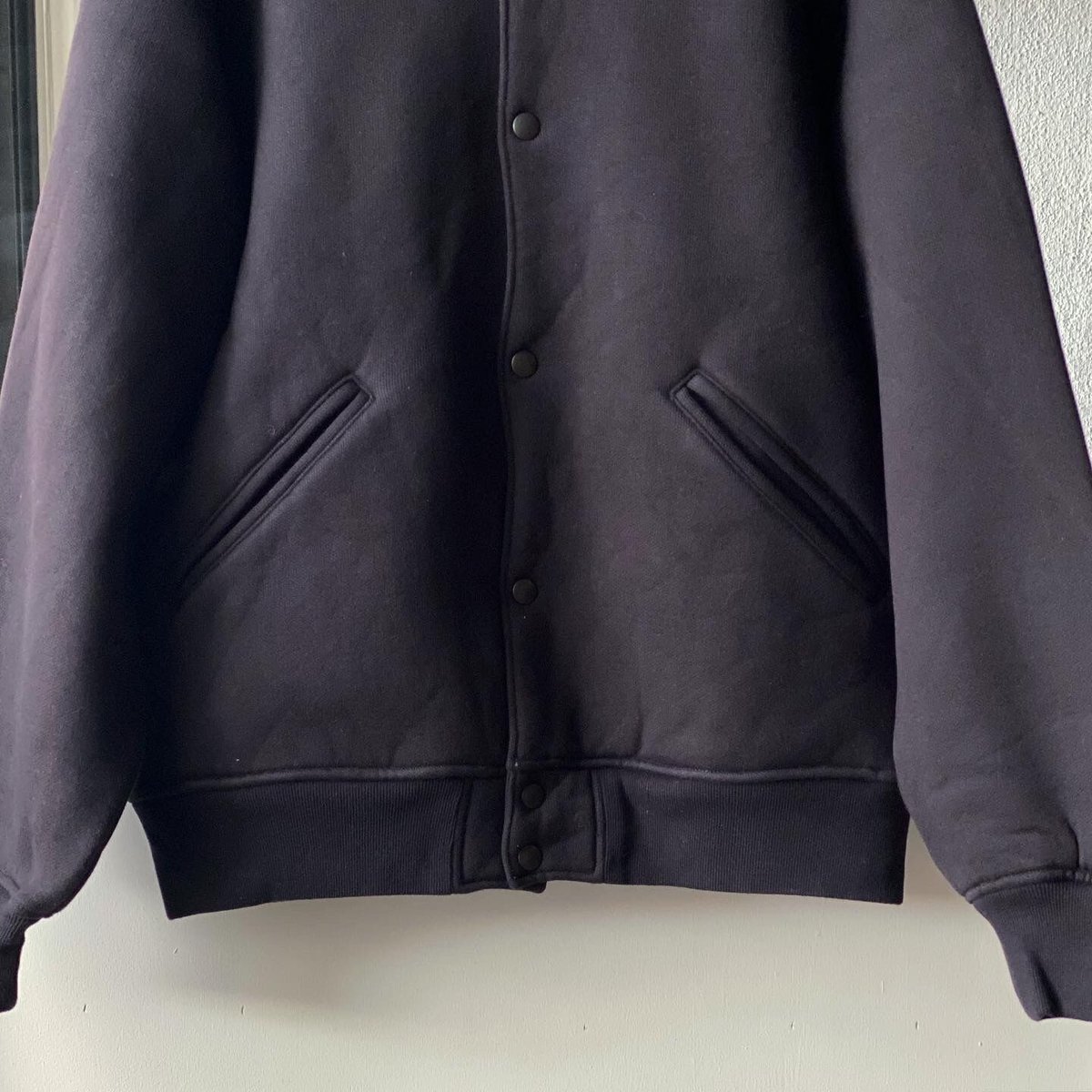 COMOLI C/W 裏毛 スナップジャケット(size 4 別注) | Less Hi COMOLI C/W 裏毛 スナップジャケット(size 4 別注) | Less Hi