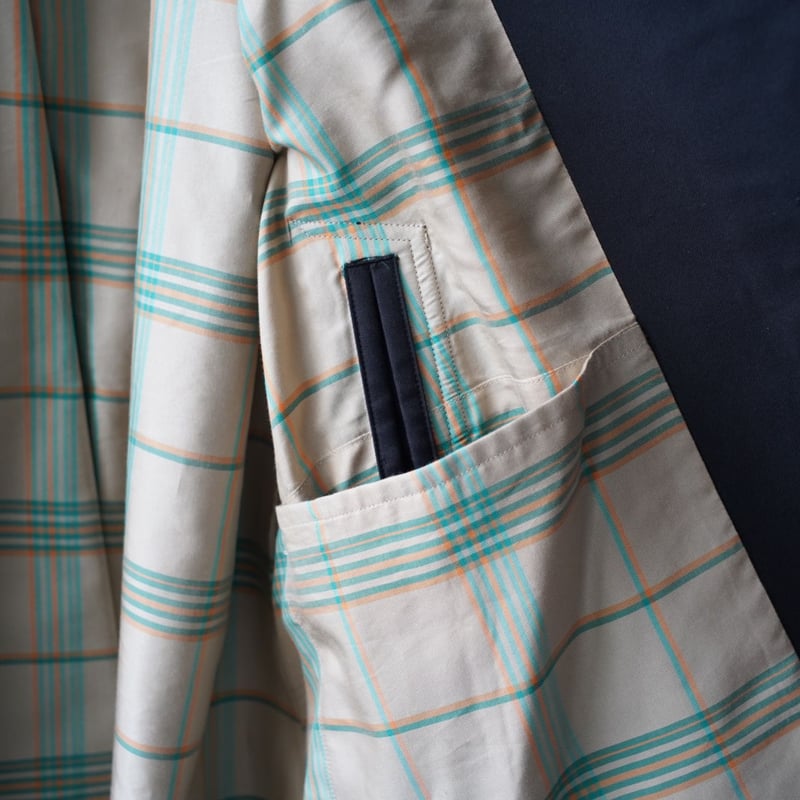 AURALEE COTTON SILK GABADINE LONG SOUTIEN COLL AURALEE COTTON SILK GABADINE LONG SOUTIEN COLL