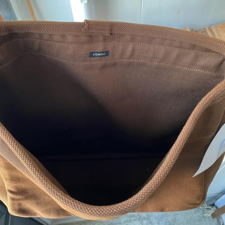 COMOLI　ヘンプダックショルダーバッグ