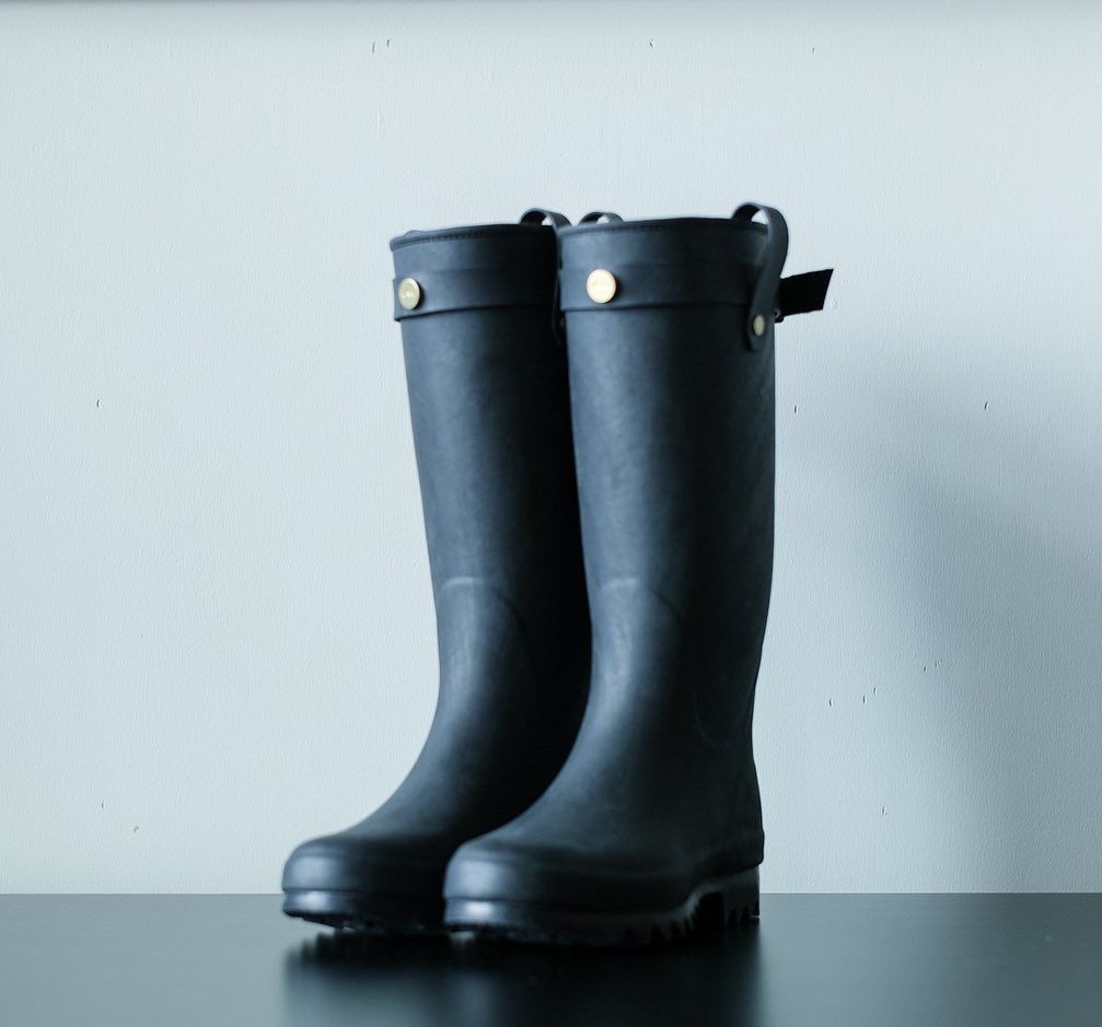 Daiichi rubber第一ゴム ラバーブーツ ブラック Daiichi Rubber 