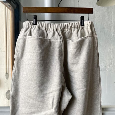 COMOLI　コットン吊裏毛 パンツ