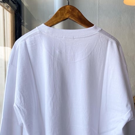 COMOLI　空紡天竺  長袖Tシャツ
