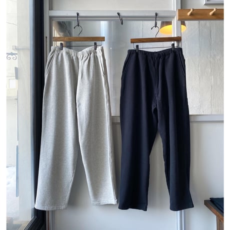 COMOLI コットン吊裏毛 スウェットパンツ