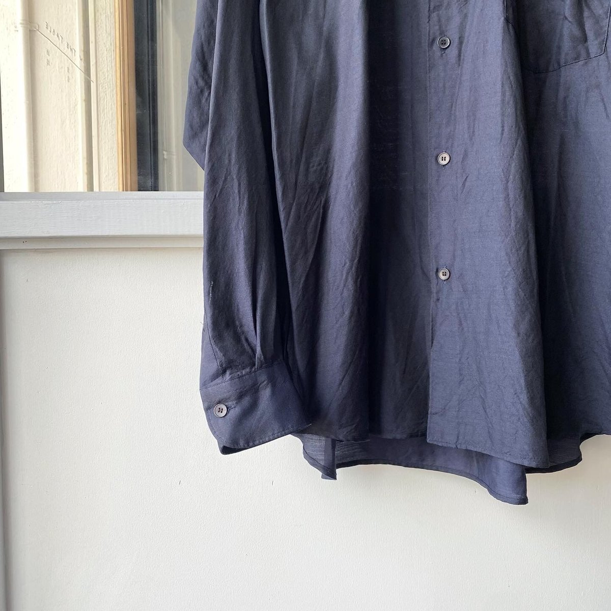 COMOLI ウールシルク コモリシャツ | Less Higashikawa COMOLI ウールシルク コモリシャツ | Less Higashikawa