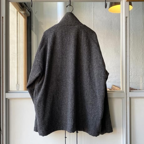 AURALEE  　WOOL HAIRLINE LIGHT TWEED ZIP BLOUSON