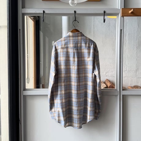 AURALEE　AIRY WOOL CHECK SHIRT