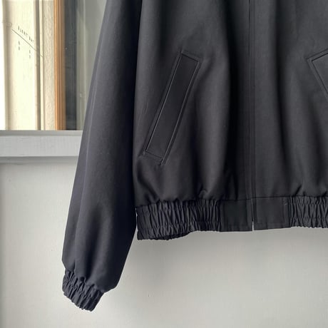 AURALEE　WASHED FINX SILK CHAMBRAY BLOUSON