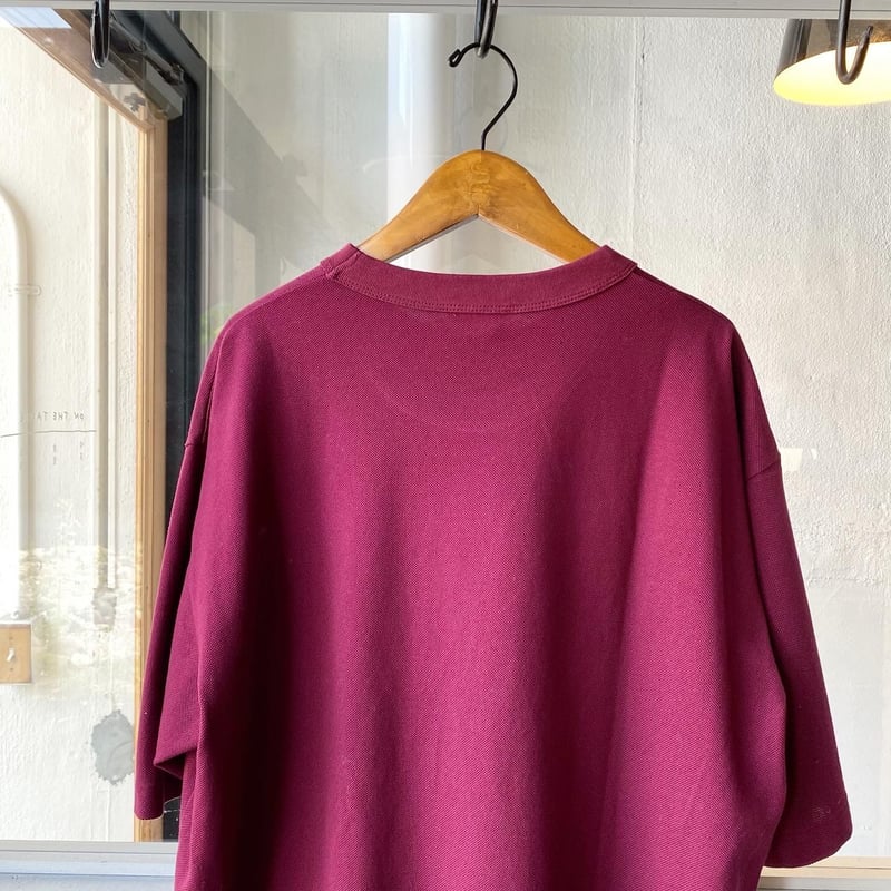 AURALEE SUPER FINE COTTON SALT SHRINK PIQUE BI