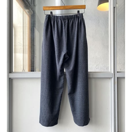 YAECA    [ CONTEMPO ]     WOMENS ウールリラックスパンツ　00655