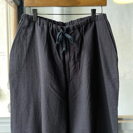 COMOLI　ウールビエラ ドローストリングパンツ