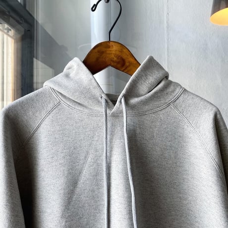 AURALEE   SUPER SOFT SWEAT  BIG P/O  PARKA A21SP03GU  (womens)