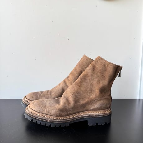 COMOLI　GUIDI  BACK ZIP BOOTS  COMOLI別注カラー