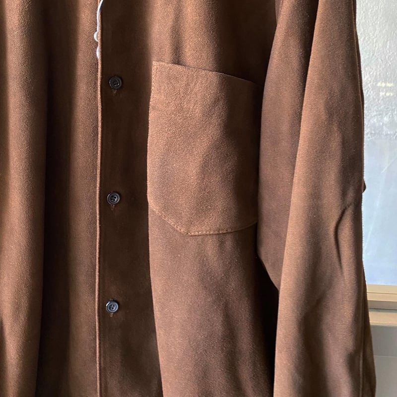 COMOLI スエードコモリシャツ | Less Higashikawa COMOLI スエードコモリシャツ | Less Higashikawa
