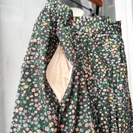 YAECA　[WOMENS] CANVAS DESIGN　ギャザースカート (MARGUERITE)