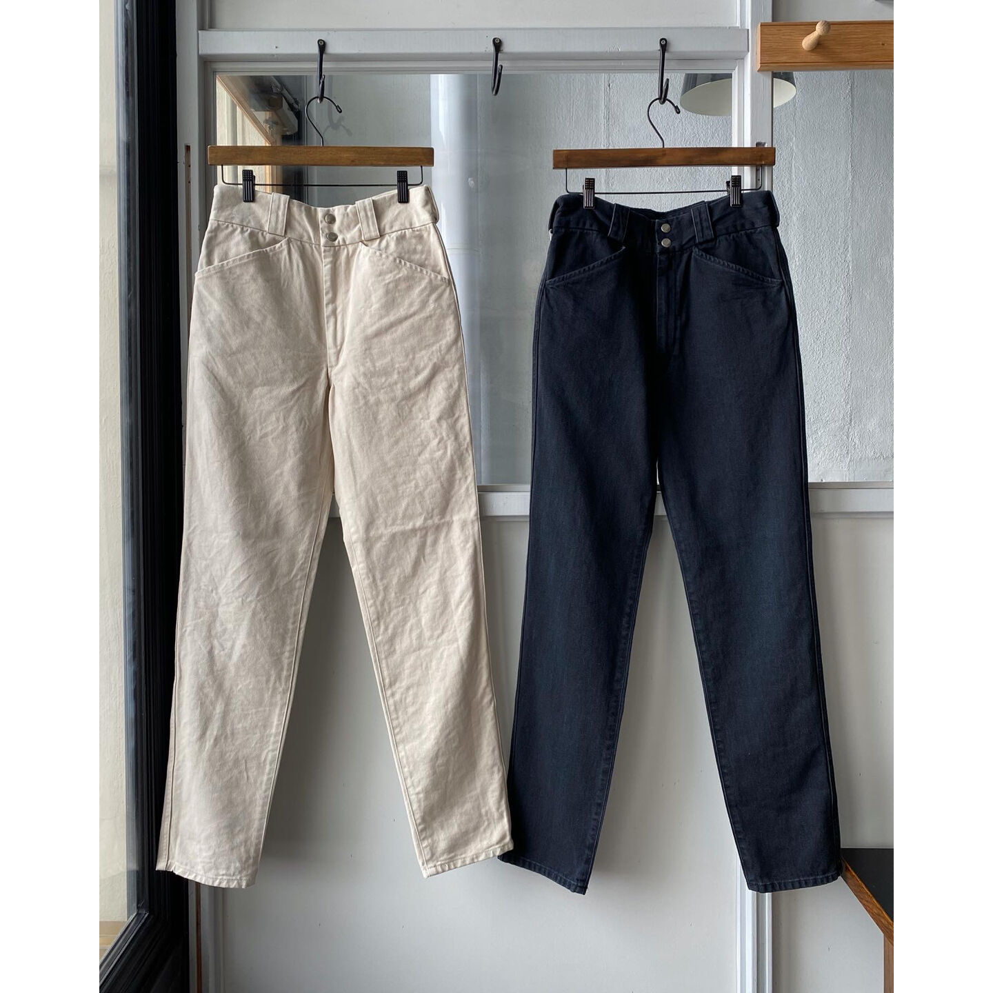 COMOLI 23SS コットンツイルライダーパンツ　1 original