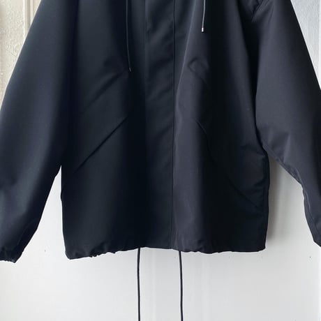 AURALEE  WOOL MAX CANVAS HOODED BLOUSON