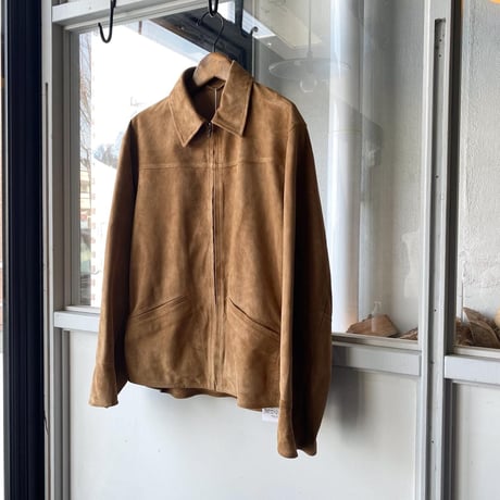 COMOLI   シープスエード ジップショートジャケット