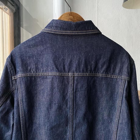 AURALEE  　WASHED HARD TWIST DENIM BLOUZON