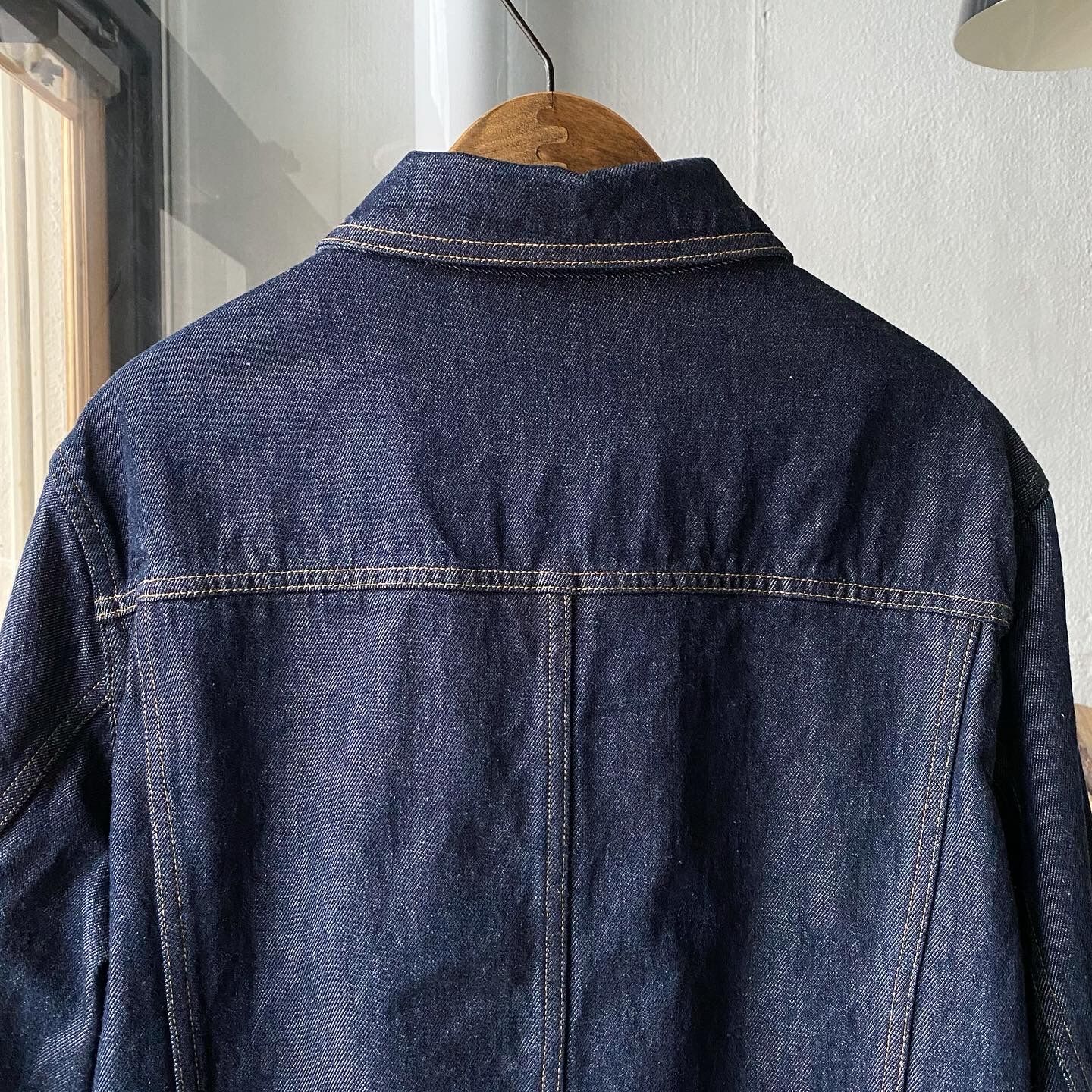 AURALEE (オーラリー) HARD TWIST DENIM BLOUZON AURALEE WASHED HARD TWIST DENIM BLOUZON | Les