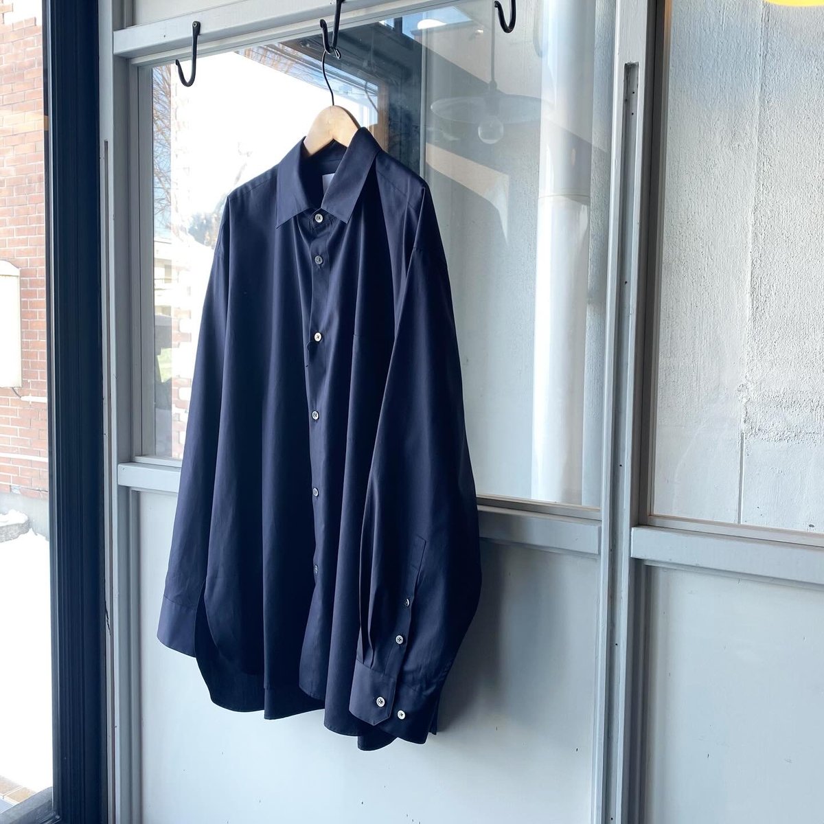 stein OVERSIZED DOWN PAT SHIRT -ST.863 | Les