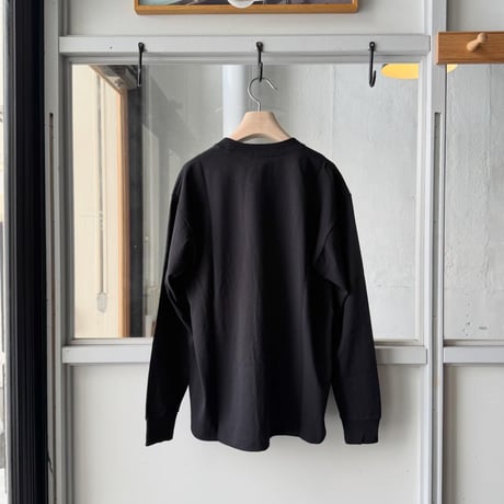 COMOLI　コットンジャージ 長袖Tシャツ