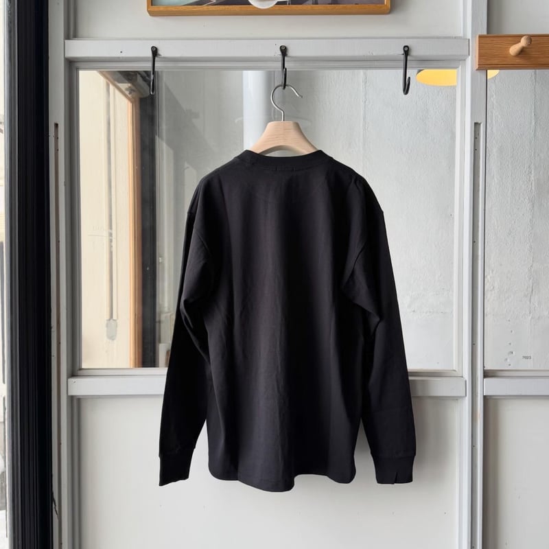 COMOLI コットンジャージ 長袖Tシャツ | Less Higashikawa