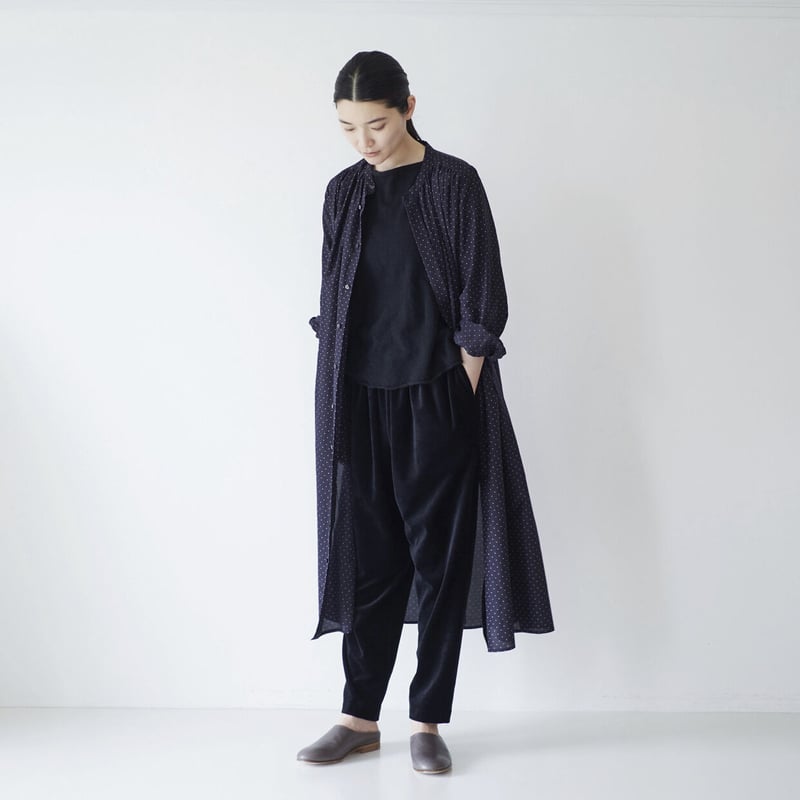 ★Hobbs London Dorothy ドットxピンタック 上質ワンピ★ fruits of life ドット3ウェイワンピース | Less Higashikawa
