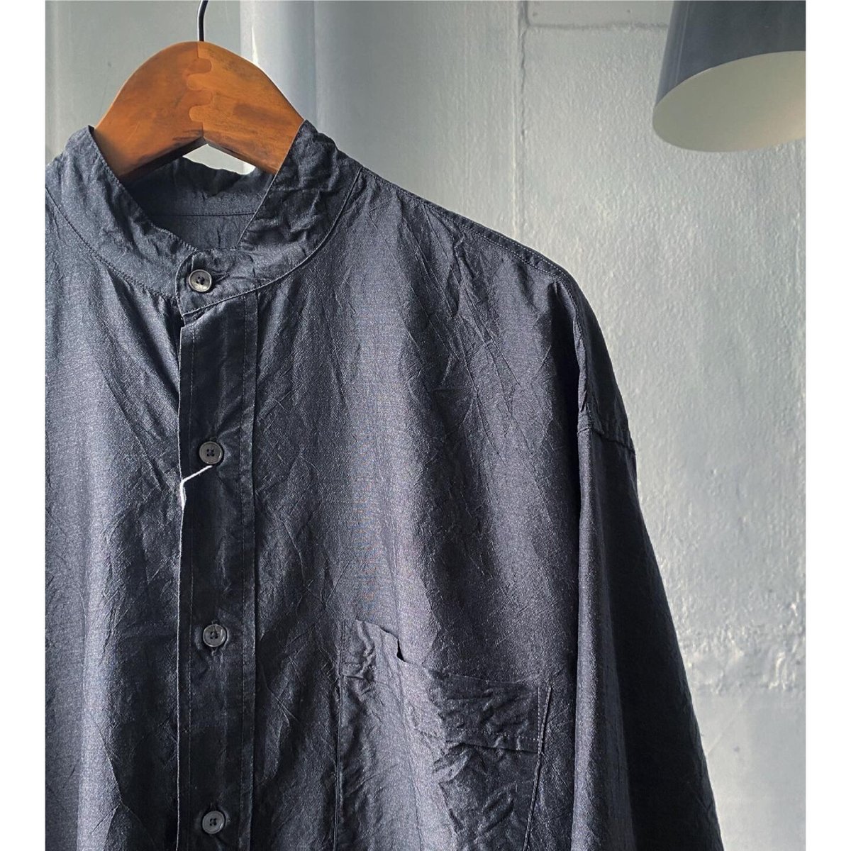 comoli シルクプルオーバーワンピース COMOLI 杢シルク プルオーバーワンピース | Less Higashikawa