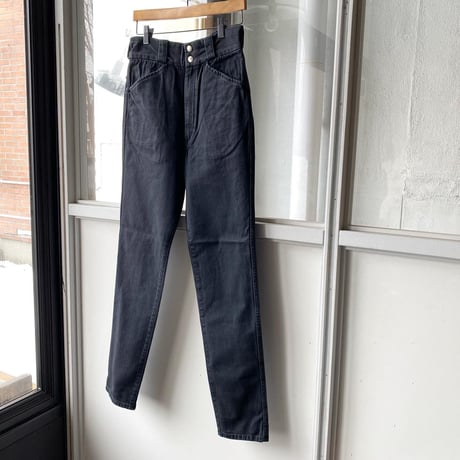 COMOLI 　コットンツイル ライダーパンツ