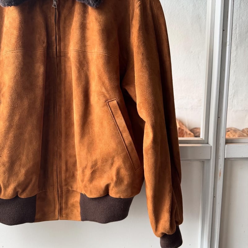 AURALEE GOAT SUEDE ZIP BLOUSON | Less Higashikawa