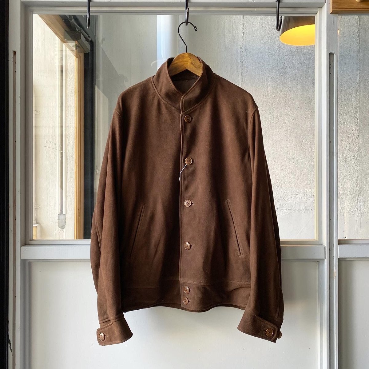 COMOLI コモリ スエードライダースジャケット U03-04003 COMOLI スエードライダージャケット (U03-04003) | Less Higa