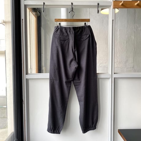COMOLI　ウールビエラ ドローストリングパンツ
