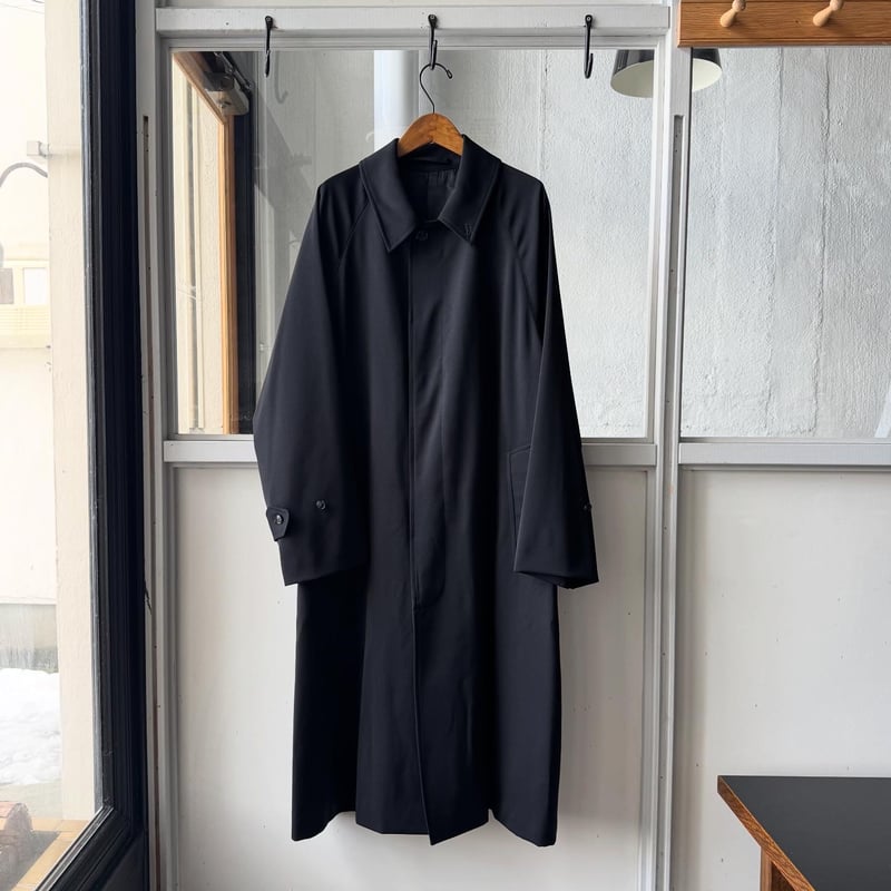 COMOLI ウールギャバ バルカラーコート | Less Higashikawa