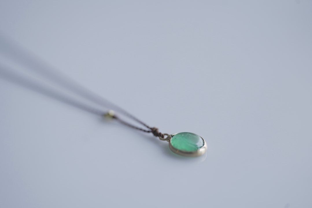 Margaret Solowマーガレット ソロウ ターコイズネックレス Smooth